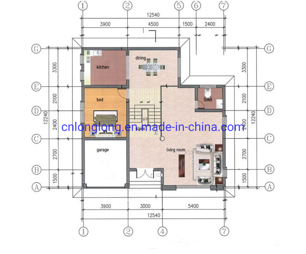 Prefab House New Model Light Steel Villa 2-26