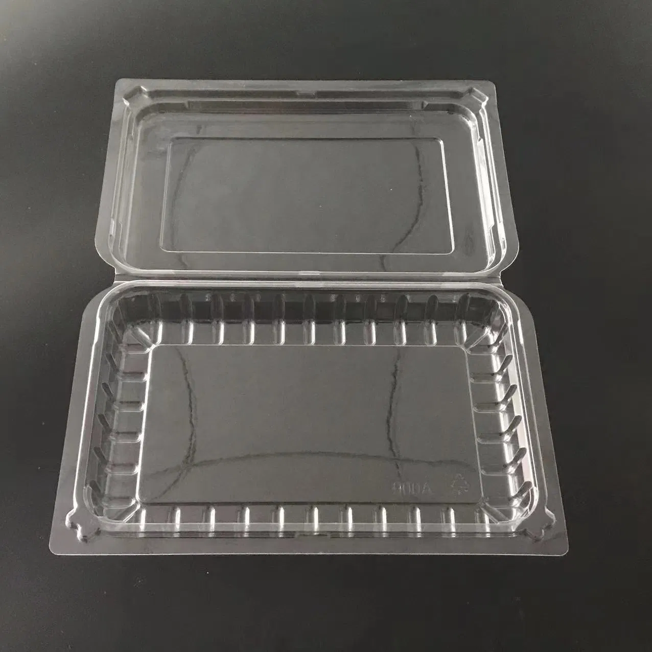 PET packaging box for suppermarket fruit and meats