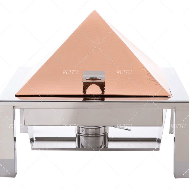 Dubai Kuwait Qatar Wedding Parties Kitchen Equipment Luxury Chaffing Dish Chaffer Hot Soup Food Warmer Hotel Buffet Catering Saudi Arabic Chafing Dish