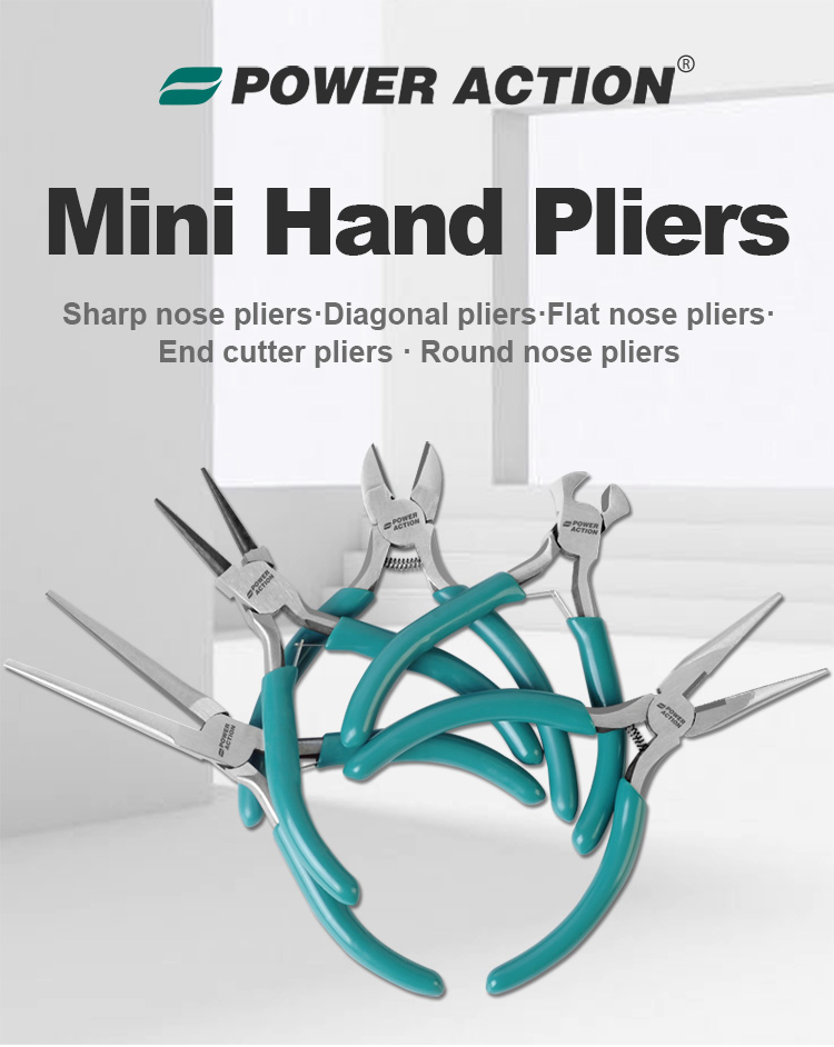 Мини-плоскогубцы Power Action для многофункциональных работ