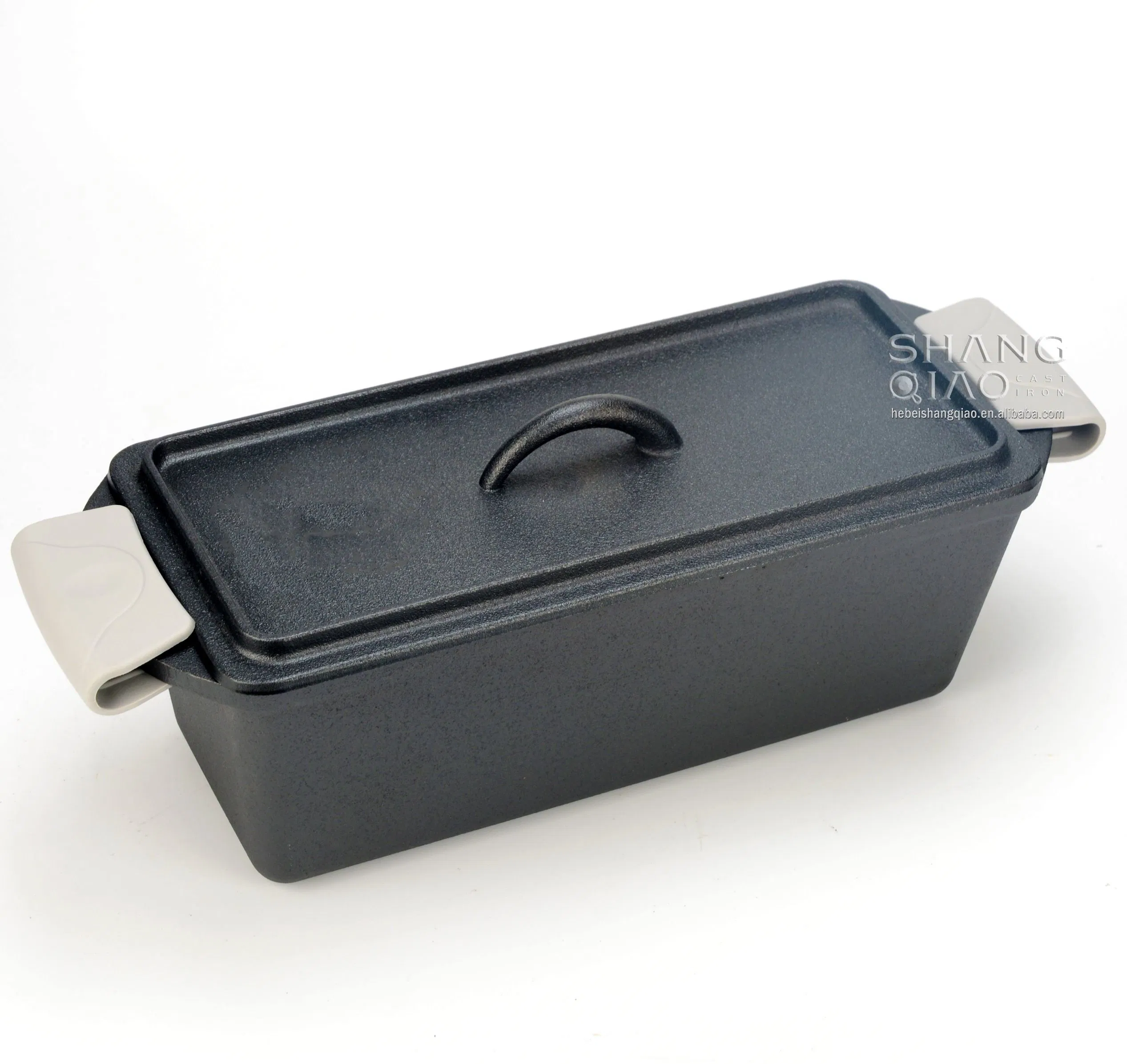 Чугунная форма для выпечки хлеба прямоугольная