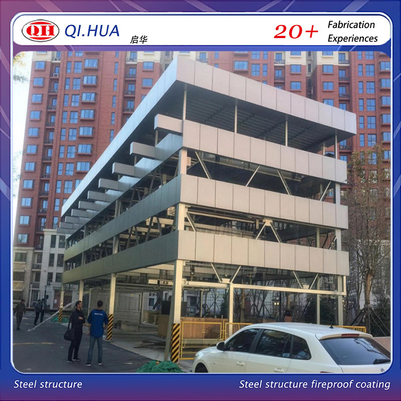 Advanced Steel Structure Parking Garage for Efficient Vehicle Storage