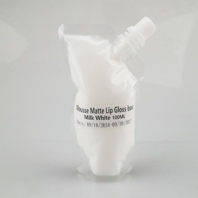 100 Ml Mousse Milk White Matte Lip Glaze Lip Gloss Base