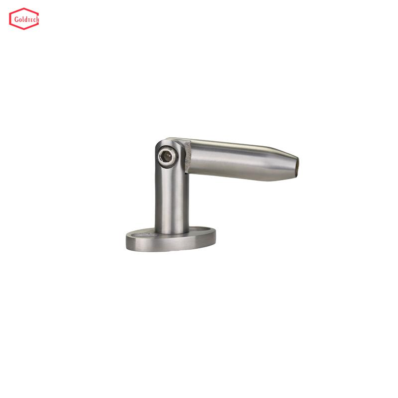 Modern Style Glass Door Canopy Fitting Stainless Steel Glass Canopy