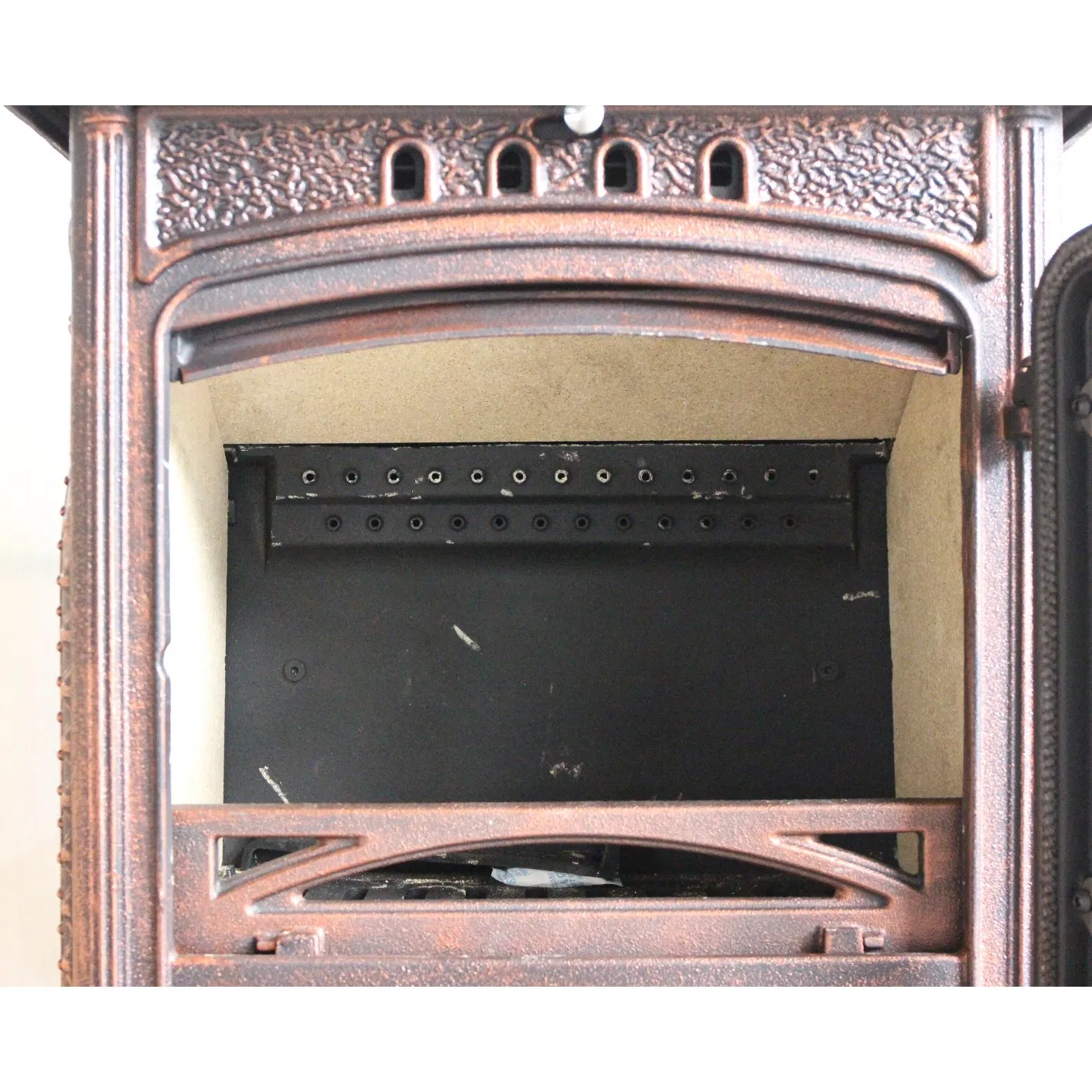 Чугунный камин S204M Antique Bronze, Defra Approved
