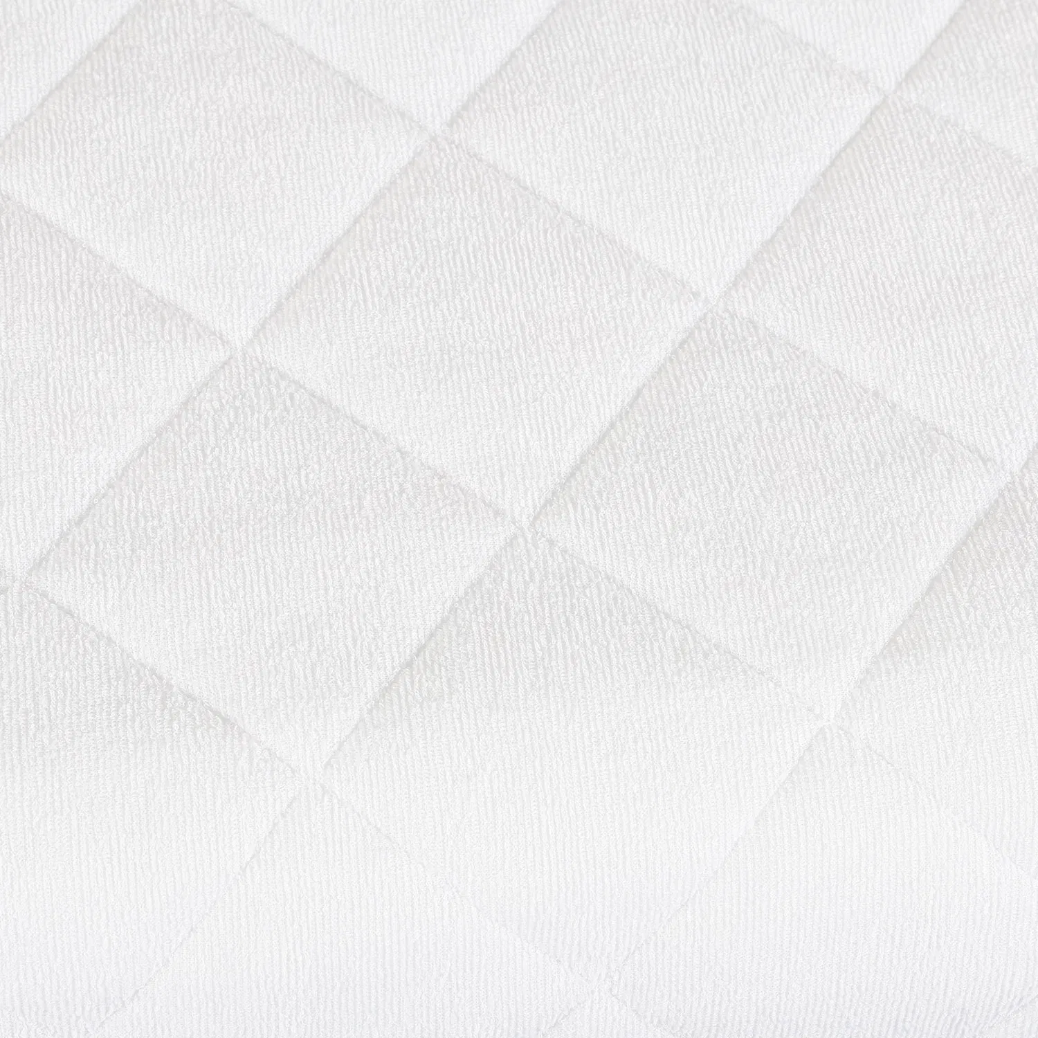 Waterproof Twin Size Quilted Mattress Protector Machine Washable Cotton Mattress Cover for Bed