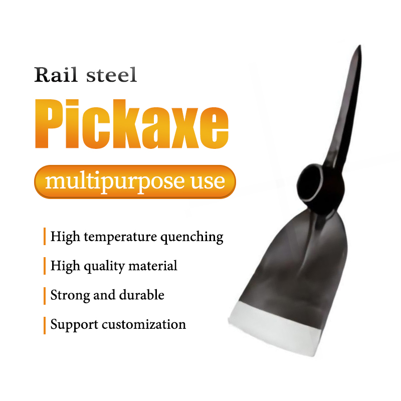 Farming Hand Tools Plastic Hoe Pickaxe, Camping Durable Pickaxe Handle