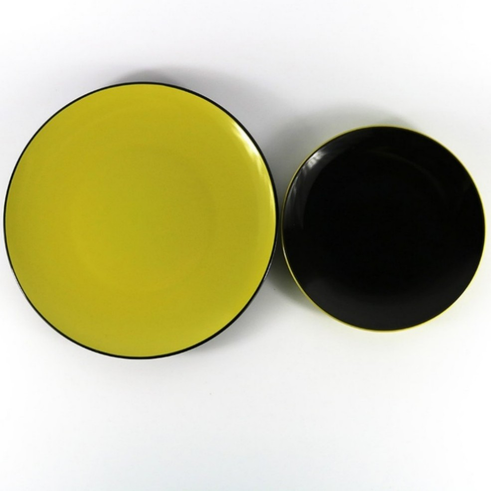 One Stop Solution White Porcelain Dinnerware Set Engraving Fish Pattern Ceramic Plate for Restaurant