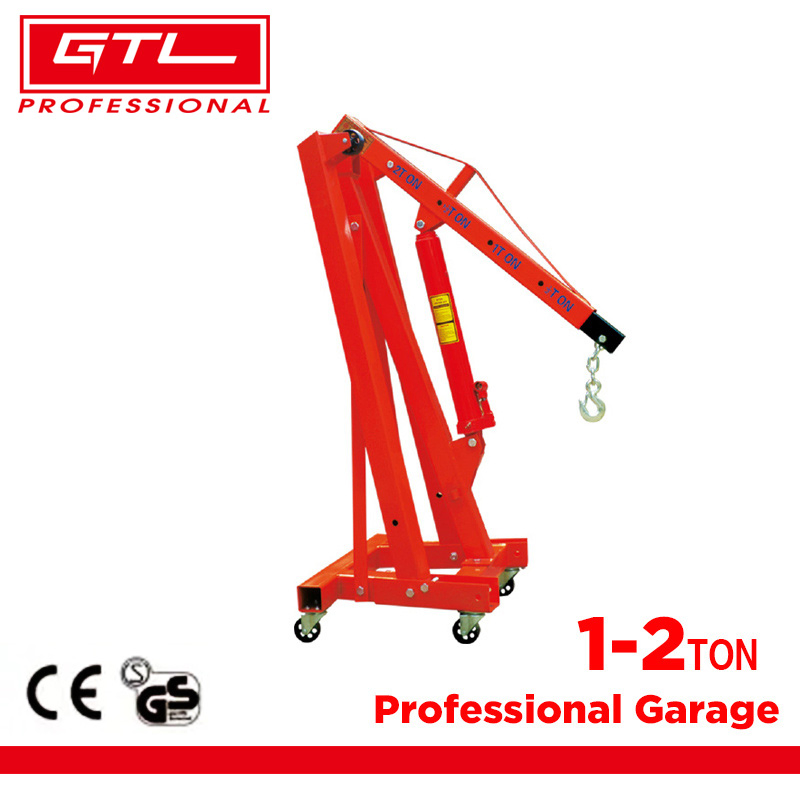 Professional Shop Crane 1-2 Ton Folding Hydraulic Engine Crane