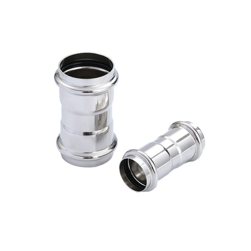 EU Standard Copper V Type Press Fittings Brass Direct Elbow and Teel Press Fitting