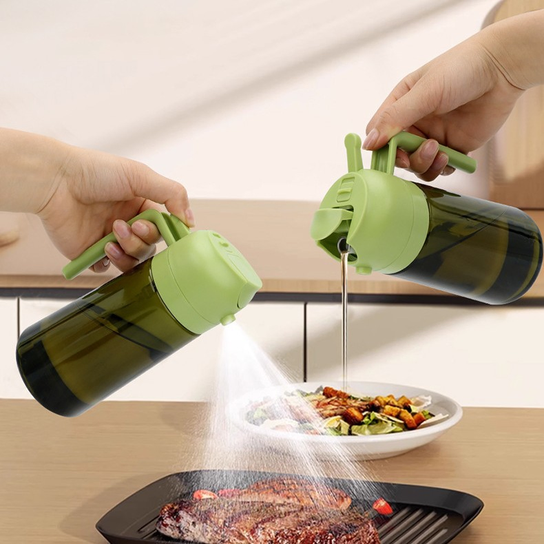 New Product Atomized Oil Control Glass Oil Kettle for Spice Sprinkling