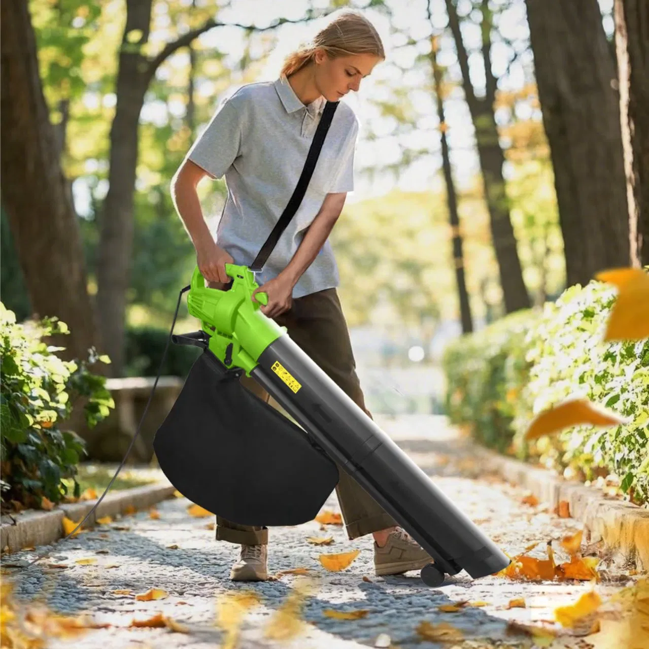 3000W Electric Multifunction Leaf Blower Hand Held High Air Vacuum Blower Portable Dust Cleaning Blower