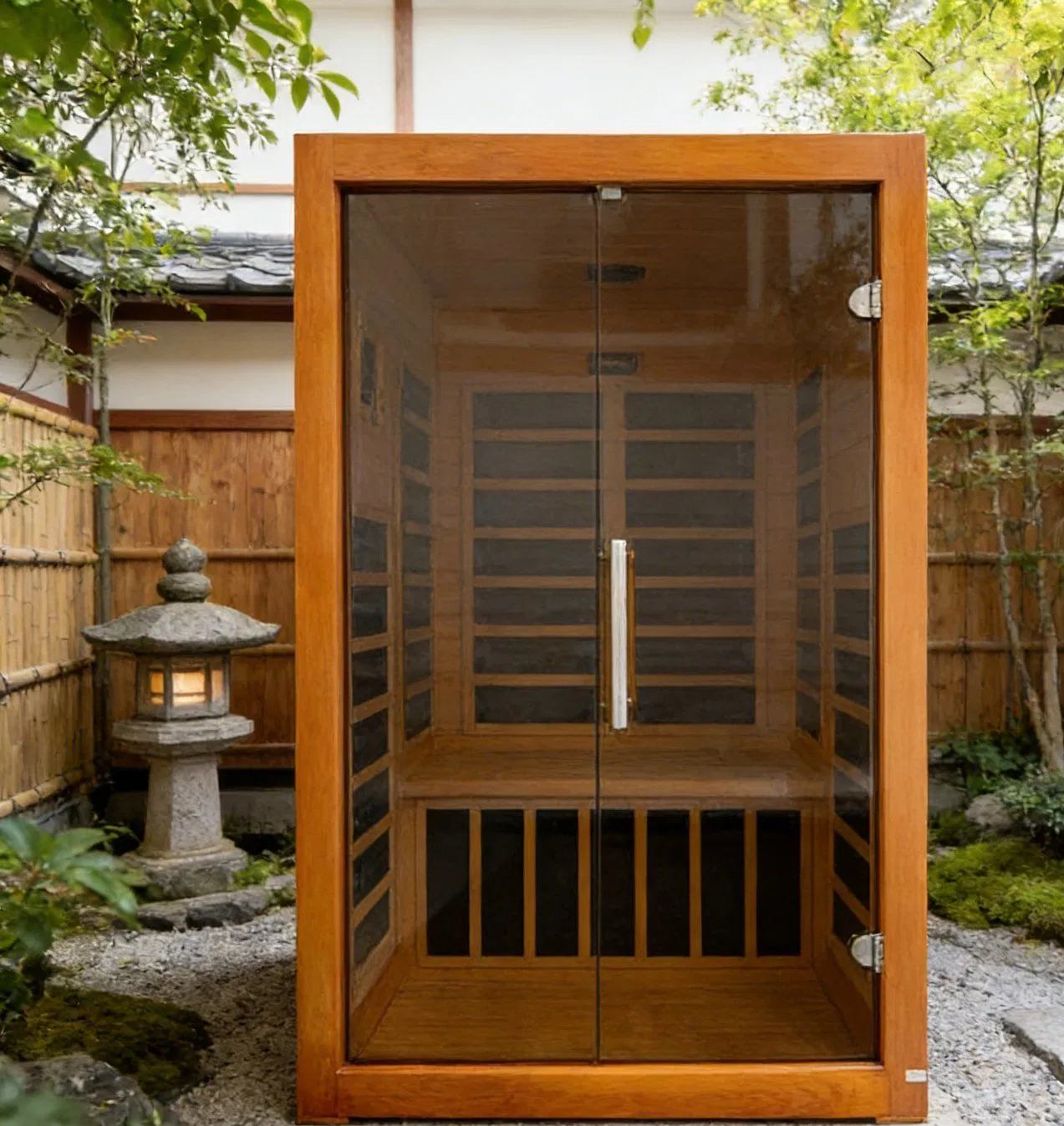 Инфракрасная сауна для 2 человек из канадской тсуги