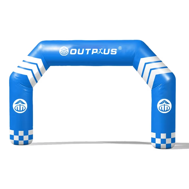 Customized Outdoor Inflatable Advertising Arch Cheap Inflatable Gate with Brand Logo Waterproof Inflatable in Five Sides