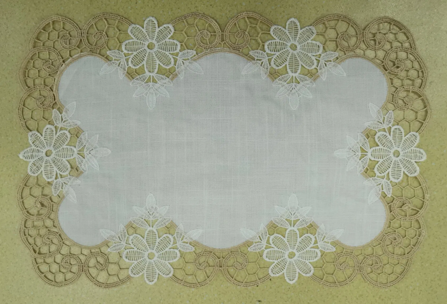 Lace Napkins for Restaurant Hotel Home Table Decor Custom Reusable Napkins Luxury