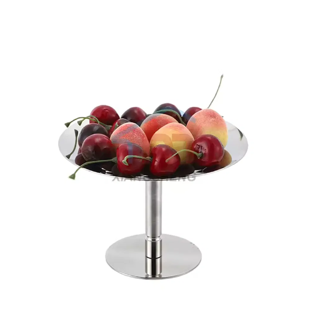 Xiangsheng Fully 304 Stainless Steel Food Display Stand Buffet Food Riser