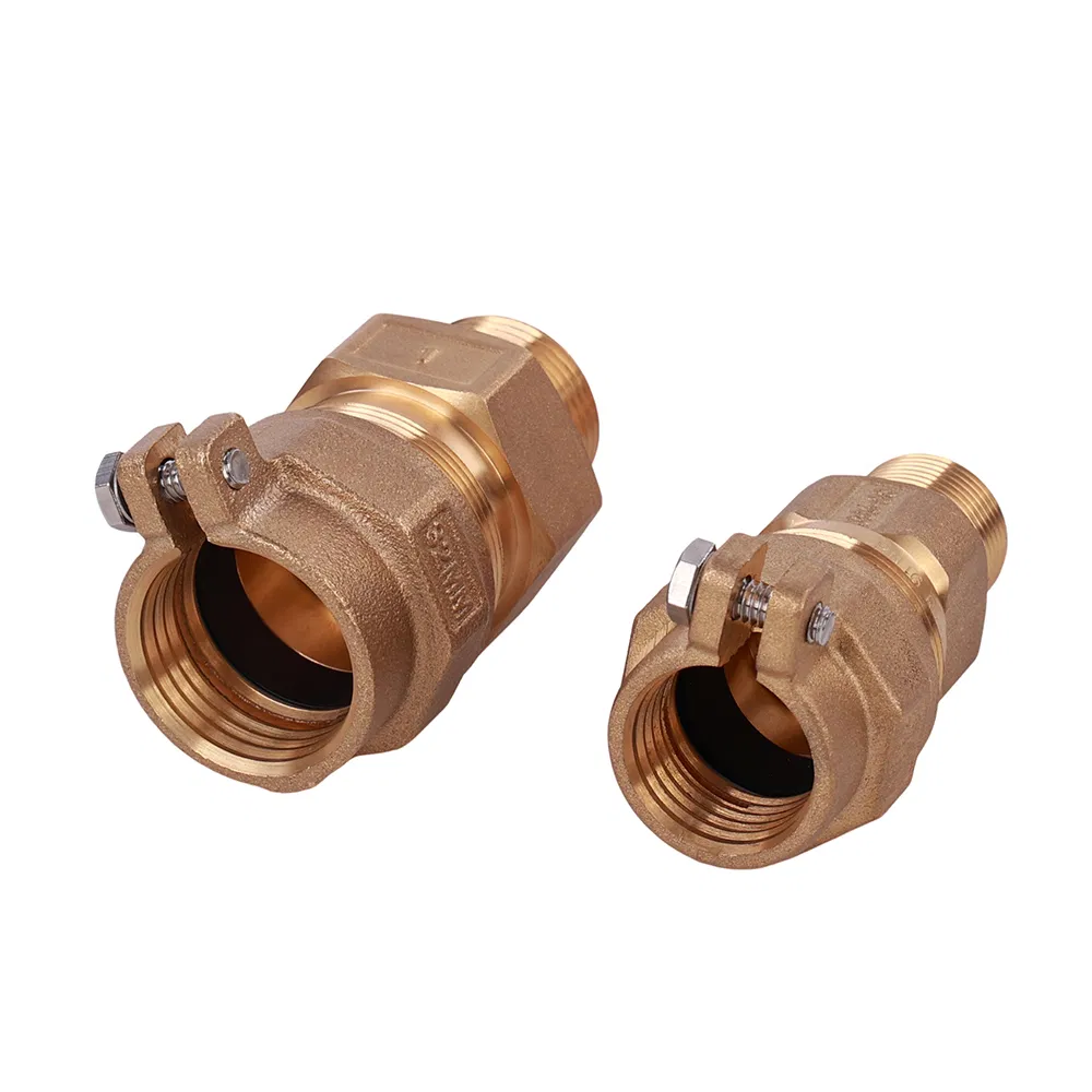 Lead Free Bronze Coupling with Pack Joint Nut