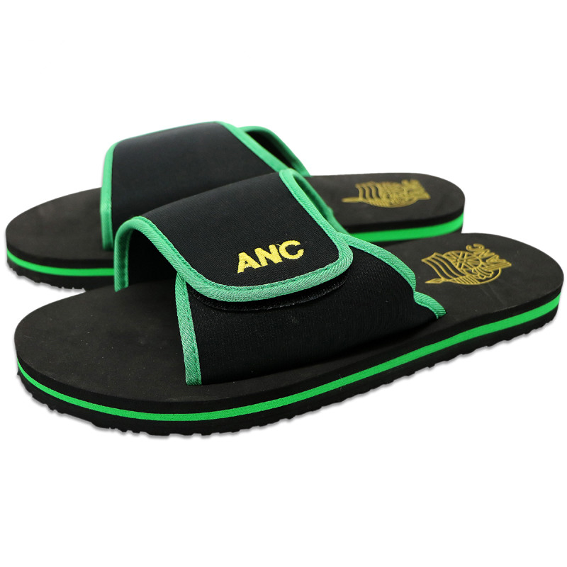 Men Black Hotel Slippers EVA Comfortable Outdoor Indoor Slides Sandals