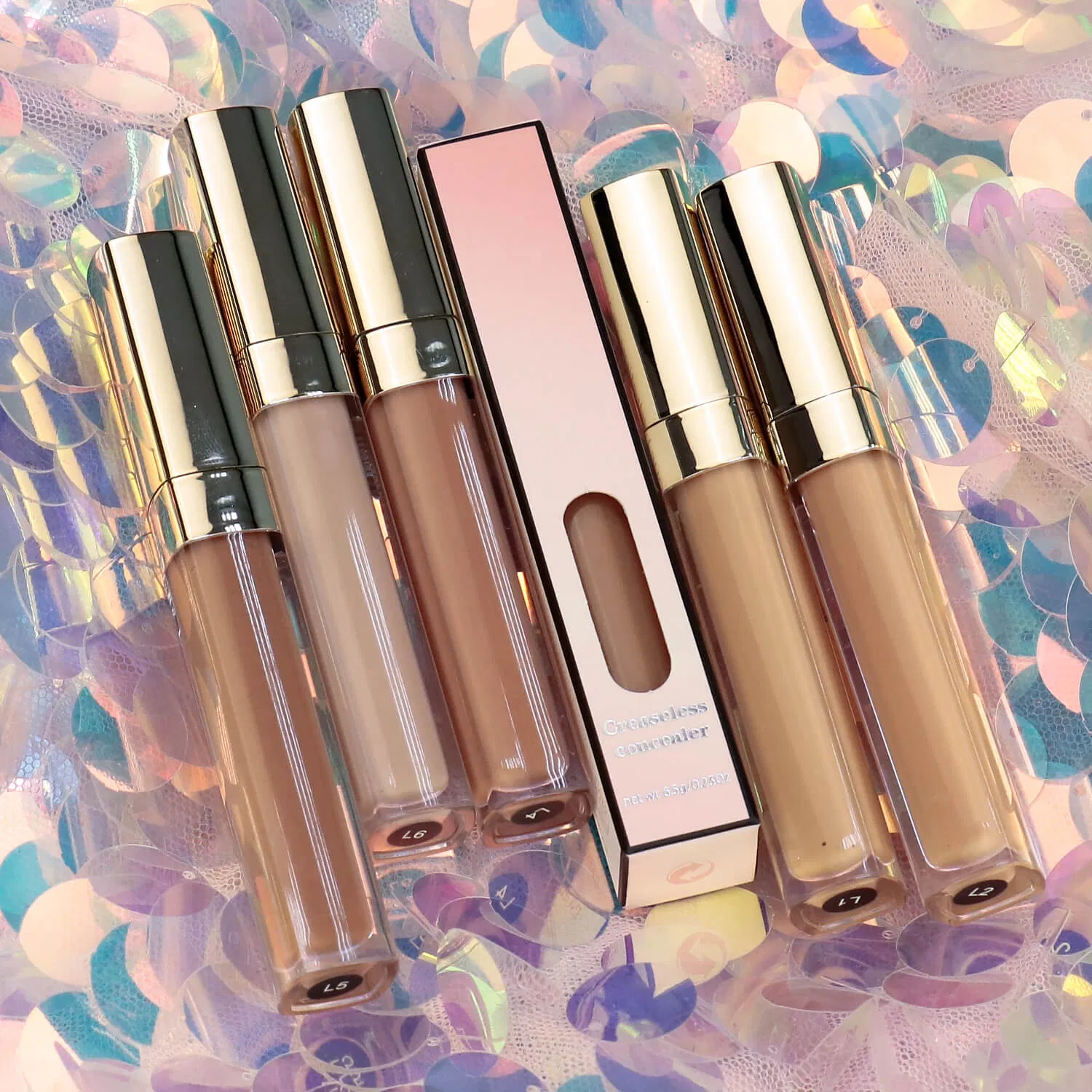 Custom Logo Liquid Concealer Makeup High Coverage Concealer