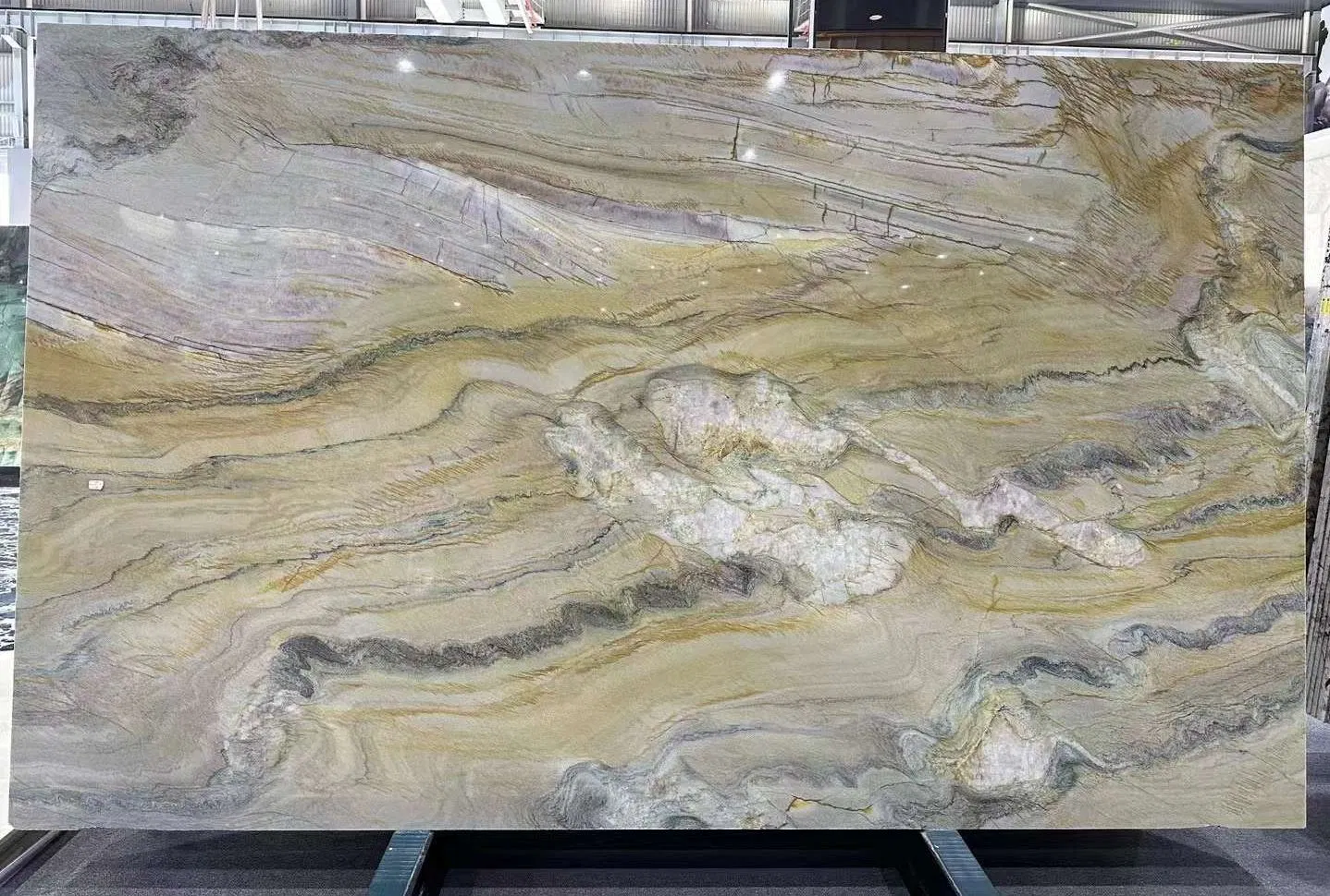 Aquarella Quartzite Luxury Stone for Project Countertop