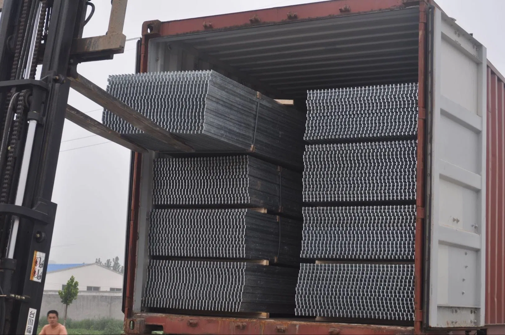 Hot DIP Galvanized Steel Gratings for Trench