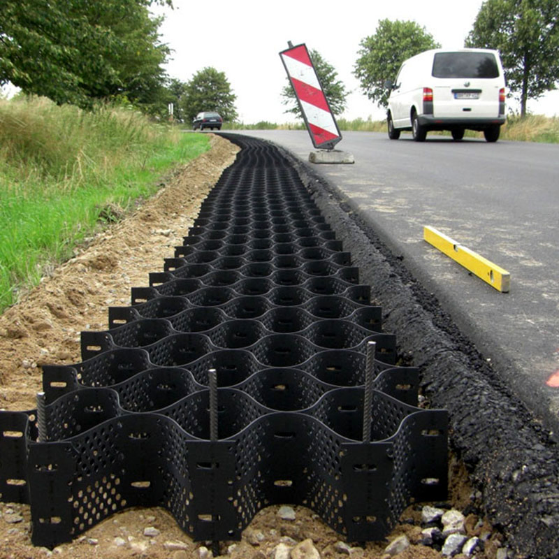 Hx Brand High Quality HDPE Geocell Structure for Road Construction and Slope Protection