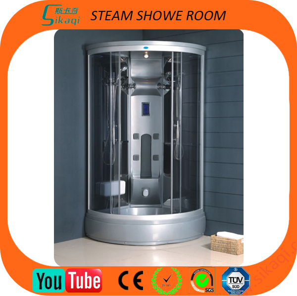 Luxury Grey Steam Shower Cabin with Modern Design