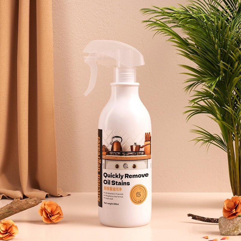 China Manufacturer Instant Oil Stain Cleaner for Removing Oil Stains Stubborn Dust Dust Stains From Kitchen Range Hoods Stoves House Surfaces