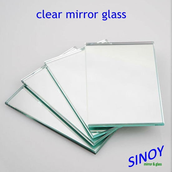 2mm - 6mm Thick Float Glass Double Paints Vacuum Coated Aluminum Mirror Glass
