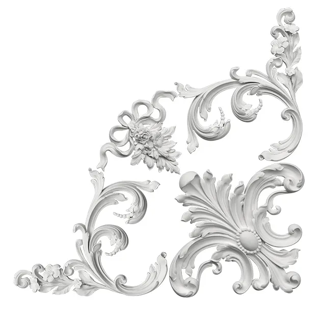 New Design French Style Polyurethane PU Decorative Moulding