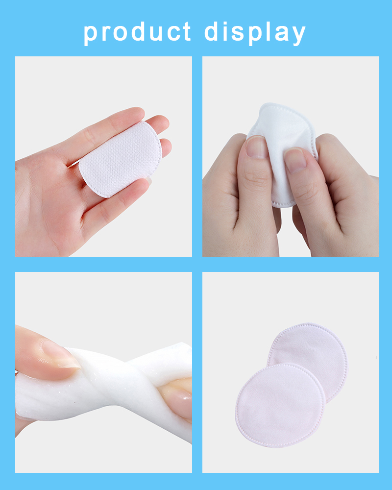 High Quality Square Cosmetic Cotton Remover Pad for Makeup