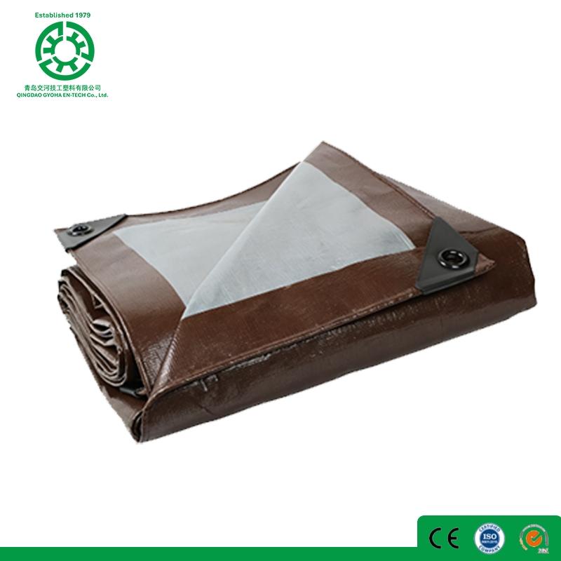 Multi-Use 80GSM White Tarpaulin PE Sheet, 6'x8' for All Needs Tarpaulin