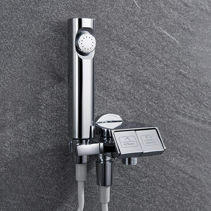Wall-Mounted Elegant Single Lever Bidet Faucet High Pressure Water Faucet for Stylish Bathroom Renovations