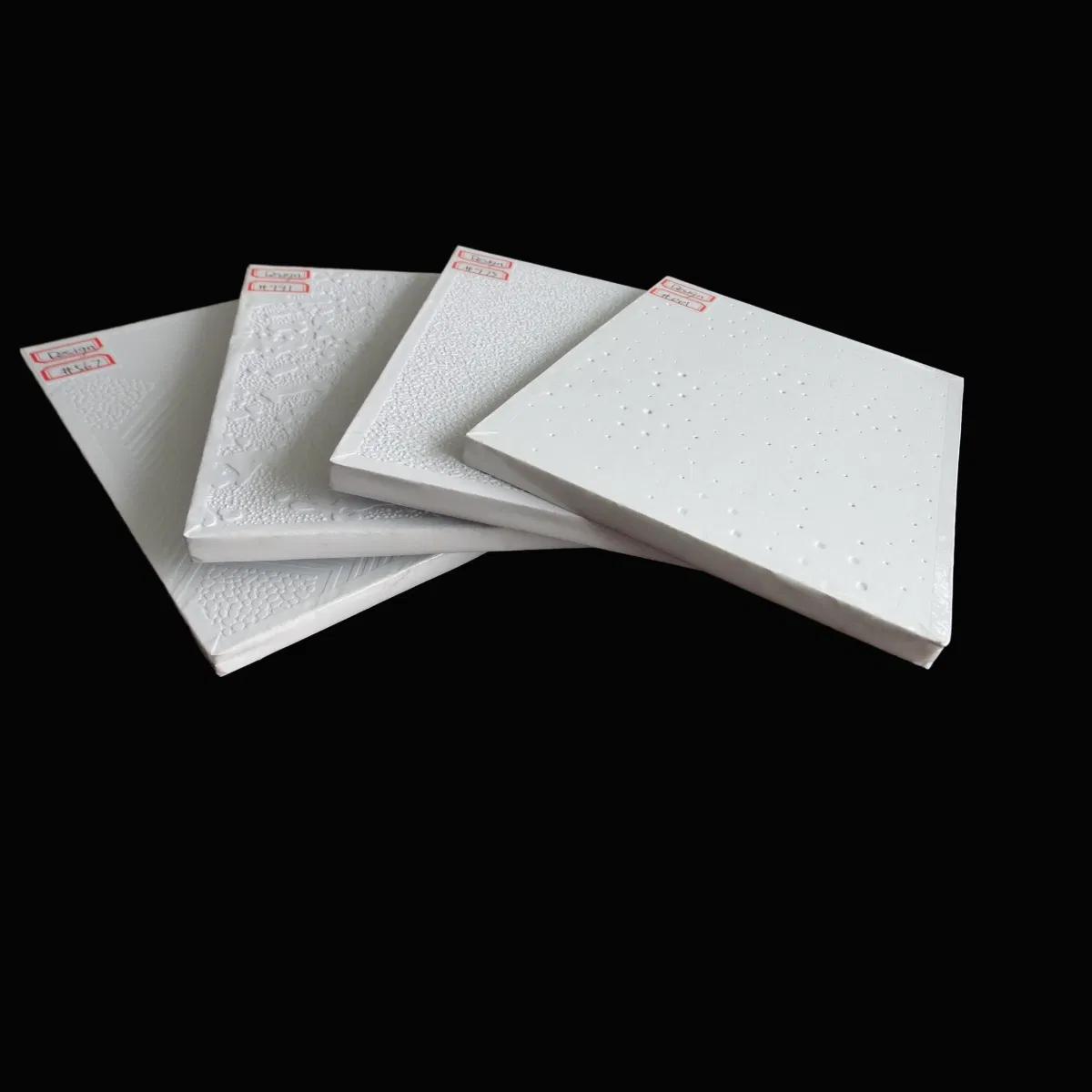 PVC Laminated Gypsum Board with Fireproof Class B1 and Non-Covered Edges
