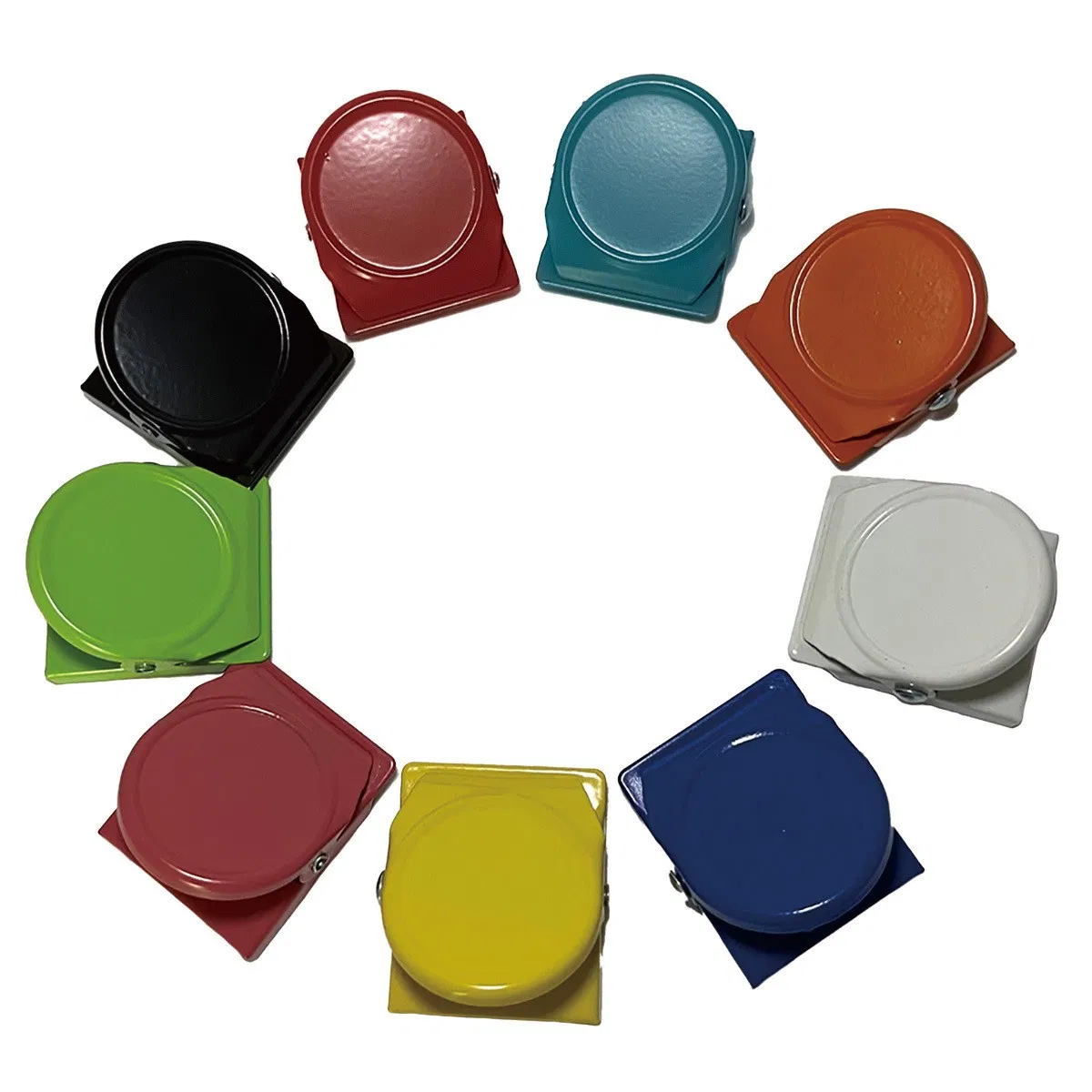 Creative Magnetic Clips for Fridge, Colorful Memo, Note, File Holder