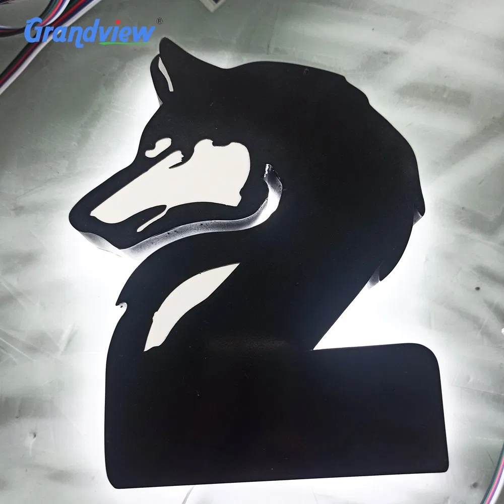 Custom Office Lobby Cut Acrylic Indoor Sign 3D Raised Letter Sign Wall Logo Letter Brand Signage for Your Business