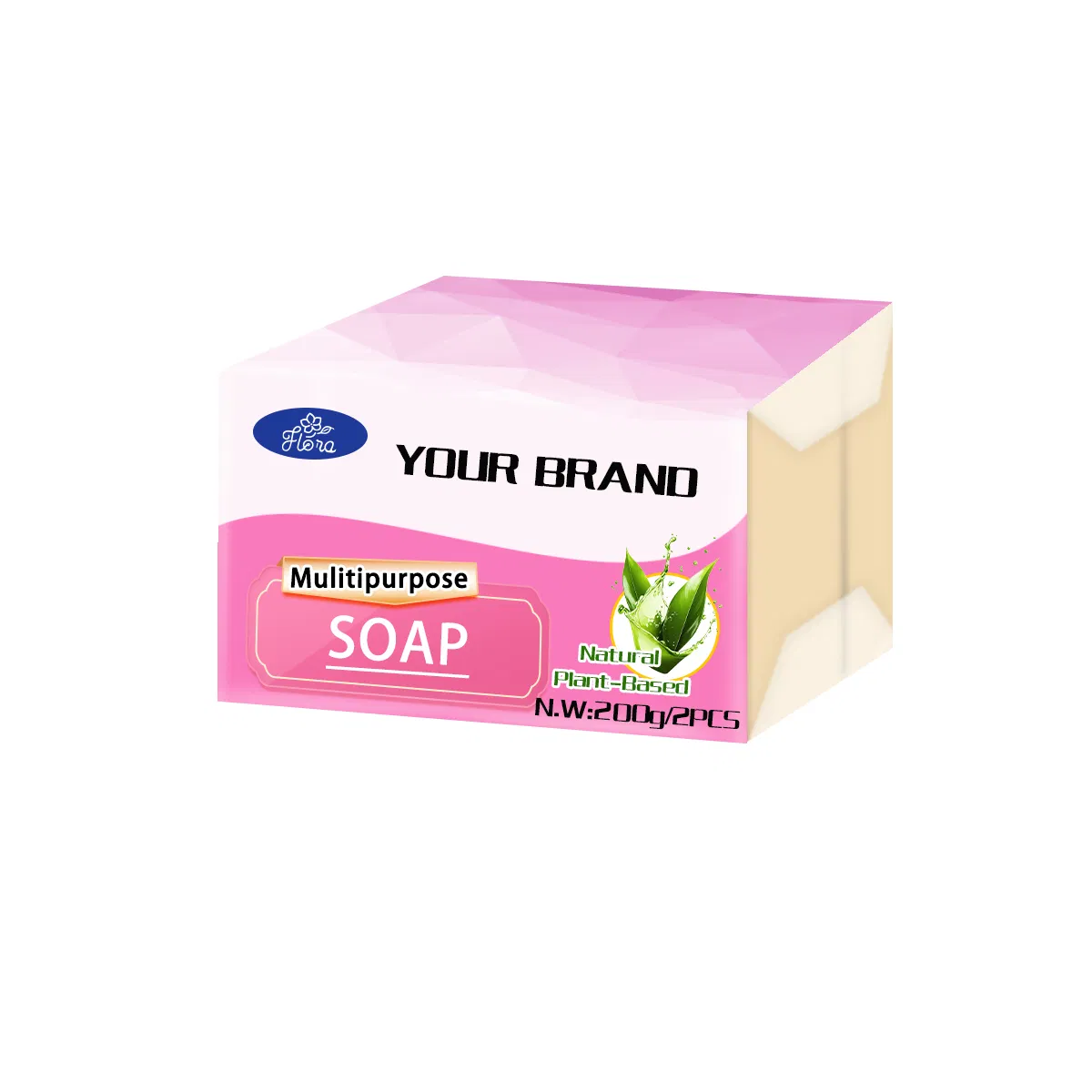 Manufacturer Wholesale Customize Natural Good Quality Factory Price 80-200g Laundry Soap Toilet Soap Multifunctional Soap Soap Bar