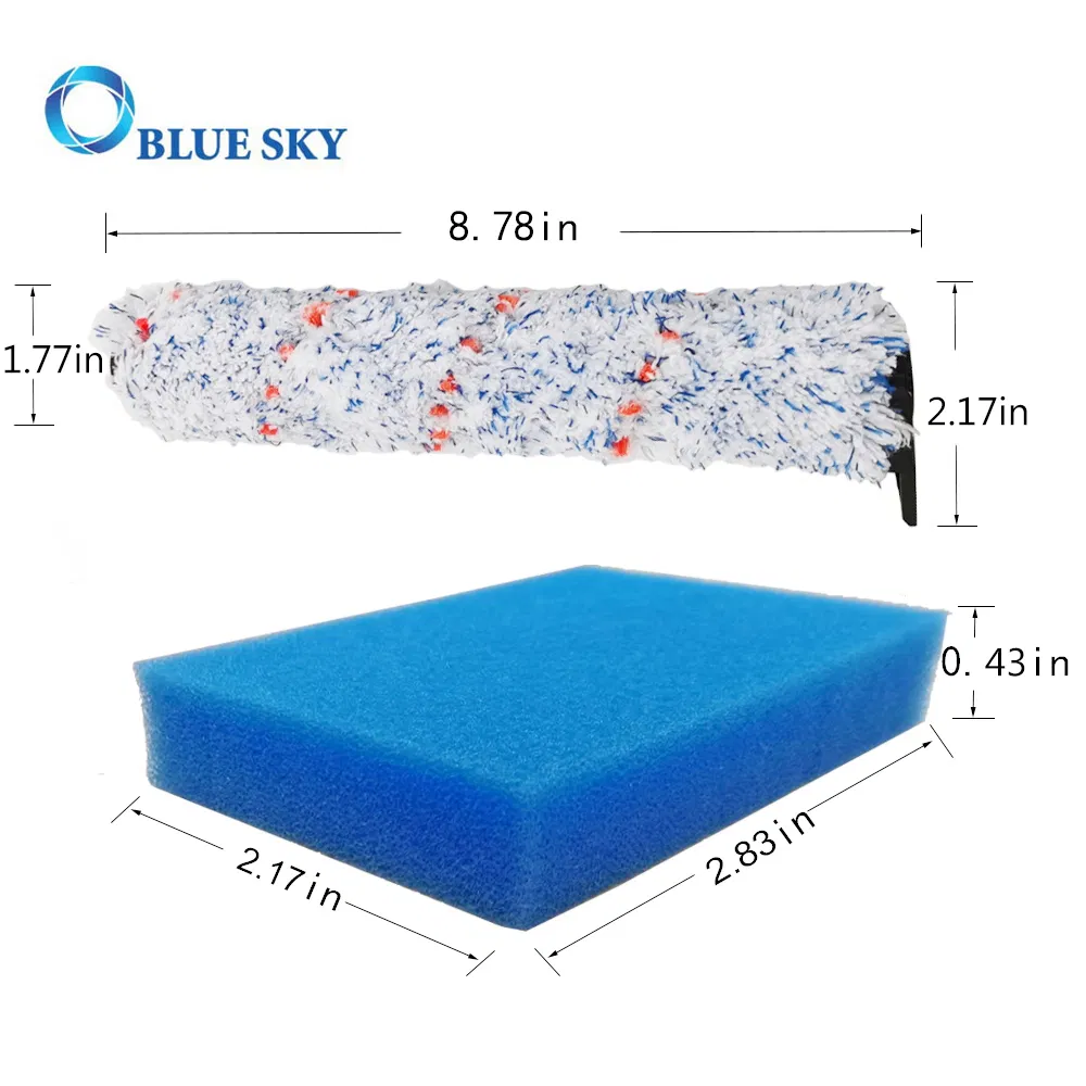 High Quality Soft Rolling Brush Compatible with Tineco Ifloor Wet Dry Cordless Vacuum Cleaner Floor Brushes Accessories Parts