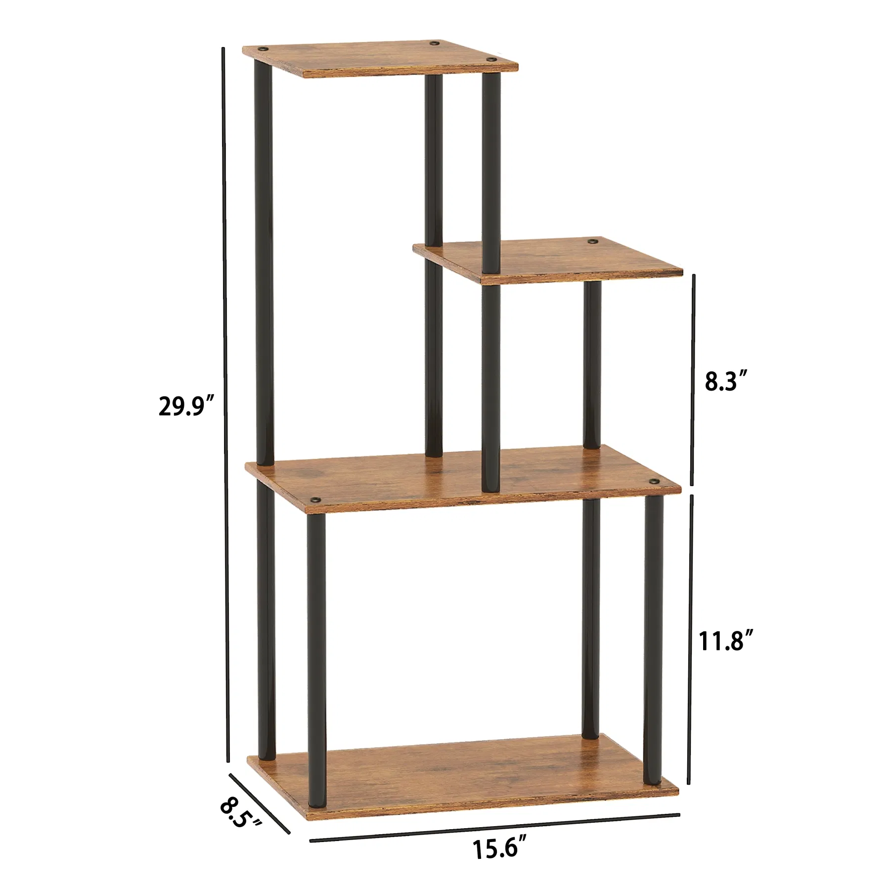 Elegant Tall Flower Pot Rack for Indoor Plant Display