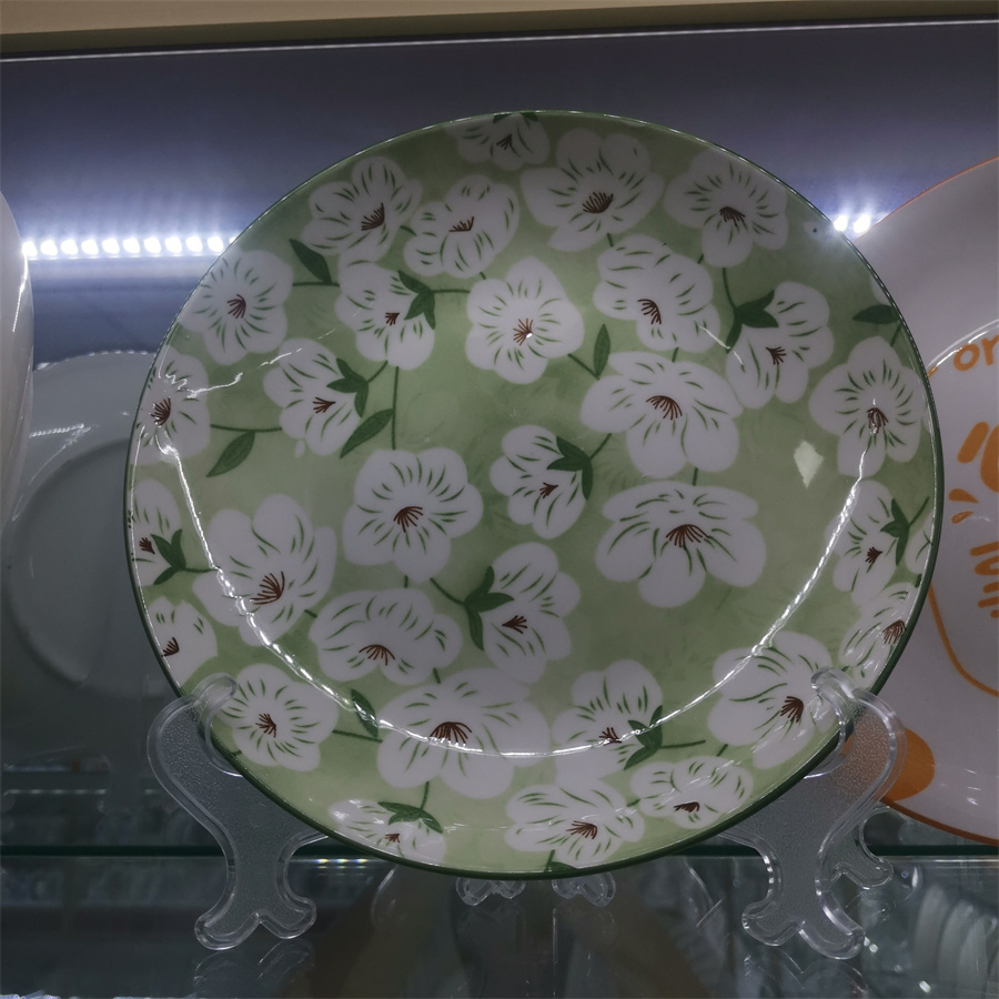 6.25"Rice Coup Children Plate Printing Decal Porcelainware Ceramics Tableware