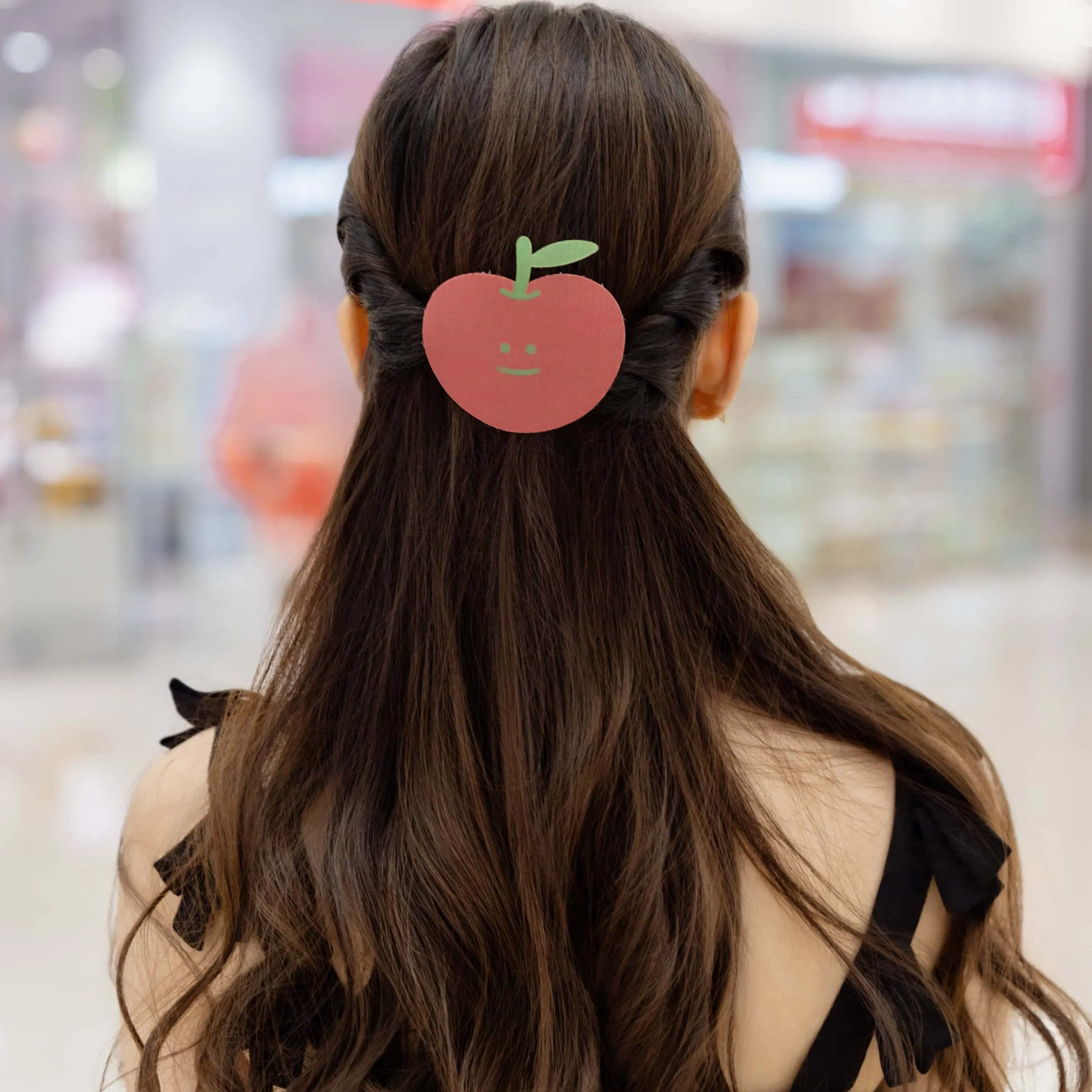 Cute Flower Pattern Hair Decor Durable Material Hair Stickers for Toddlers & Teens