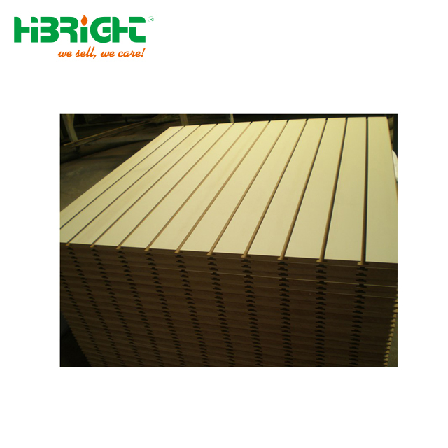 MDF Slatwall Panel for Display Accessories