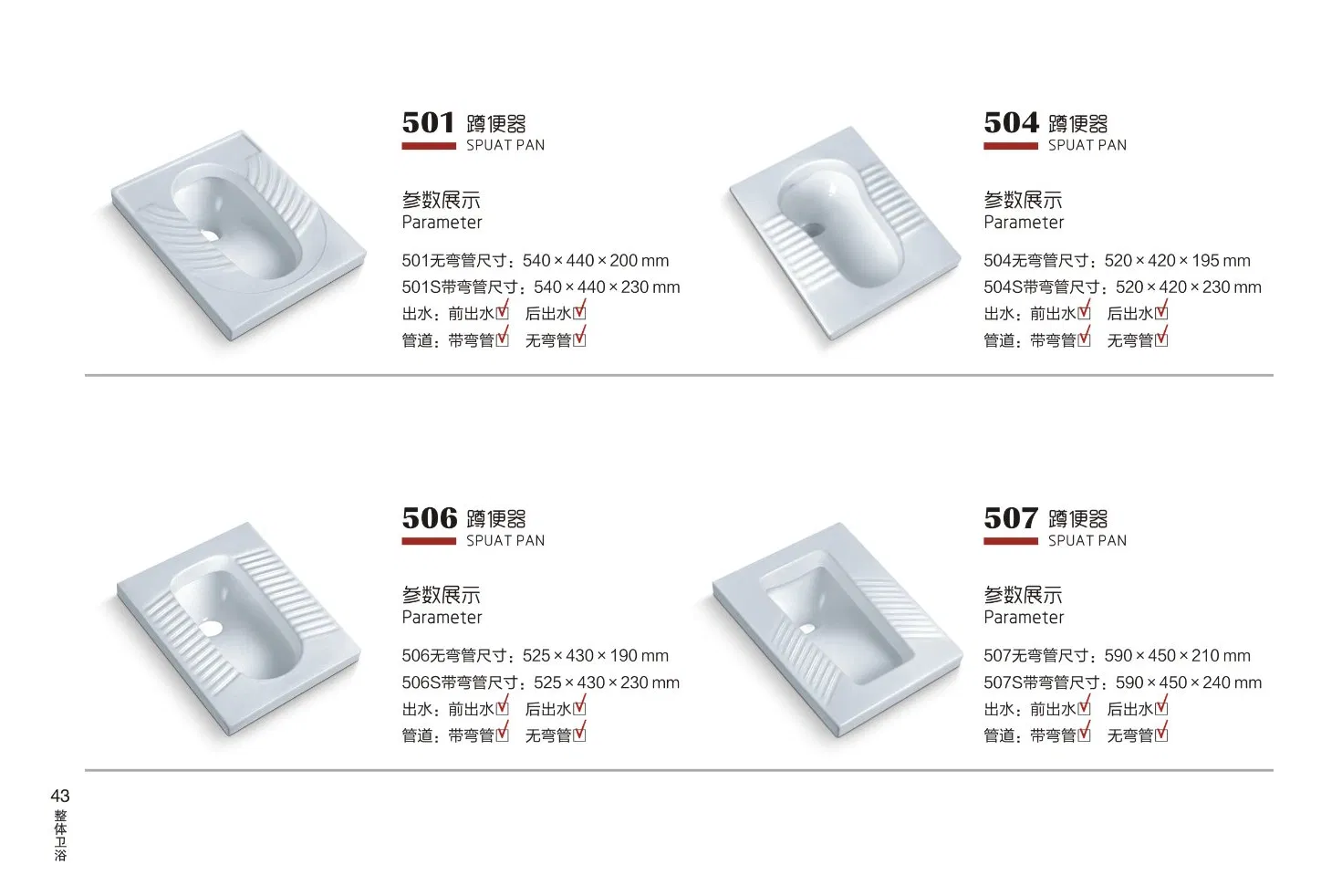Guangdong Chaozhou Hot Sale White Color Ceramic Wholesale Price Squat Toilet Pan Bathroom Wc Squatting Pan Sanitary Ware