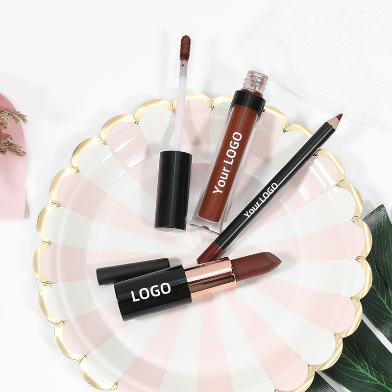 Matte Cosmetics Makeup Cruelty Free Private Label Liner Liquid Lipstick Kit