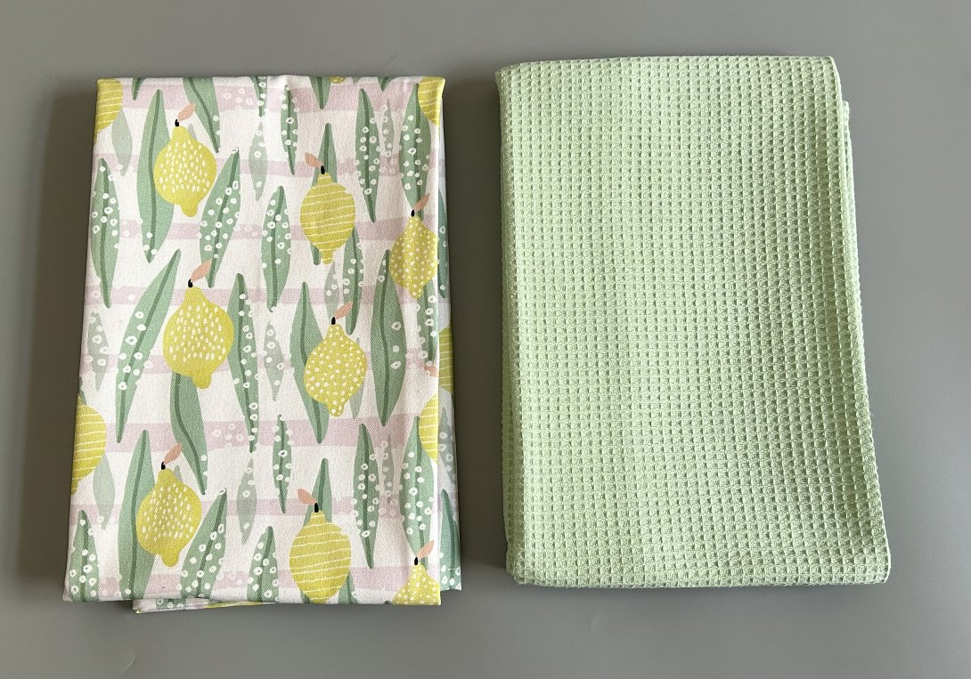 Custom-Printed Waffle Kitchen Napkins Tea Towels