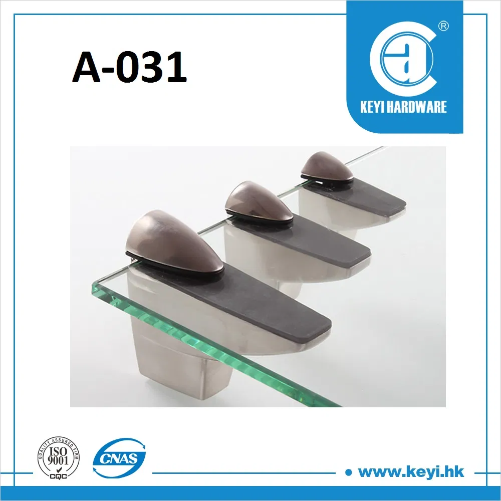 Keyi Metal a-031b Glass Hardware Glass Clamp Series Medium-Size Curved Glass Clamp