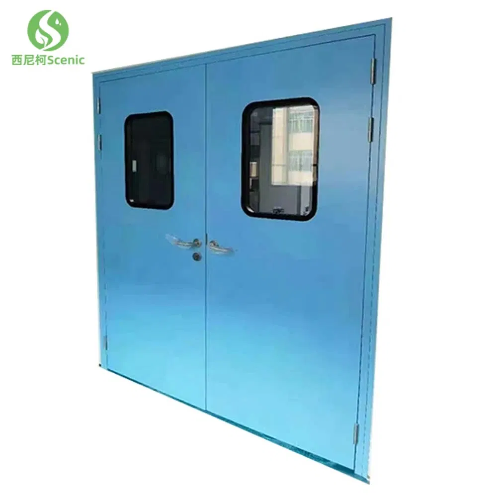 Automatic Customizable Clean Room Swing Door for Hospitals