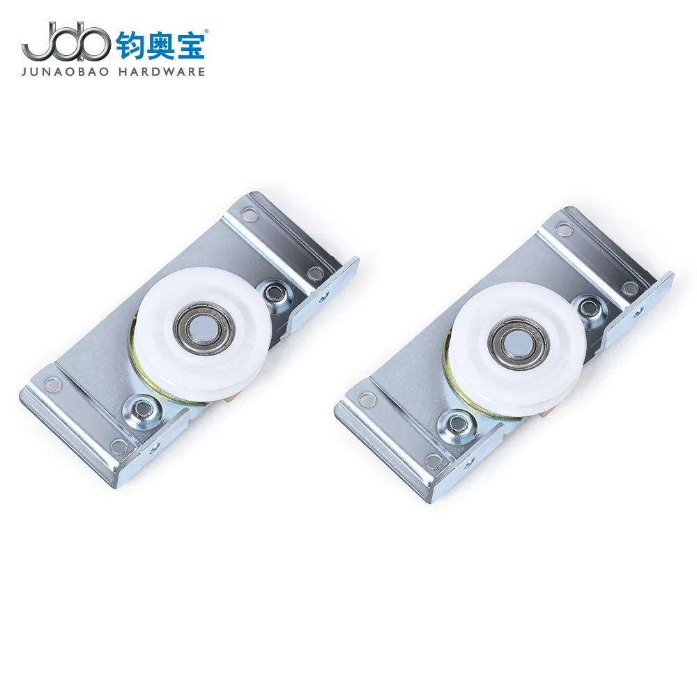 Junaobao Popular Traditional Hot Sale Sliding Door Roller System Wardrobe Cabinet Sliding Door Roller for Wooden Door