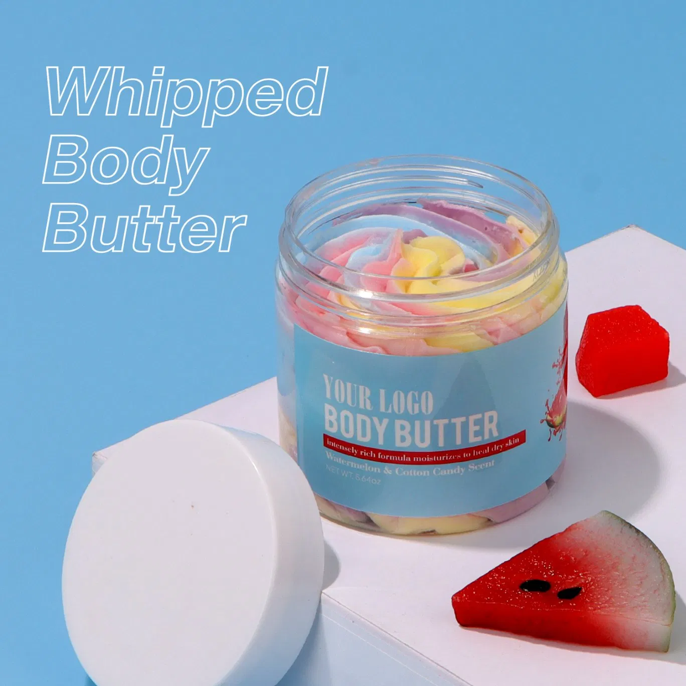 Luxury Vegan Body Butter with Cocoa and Shea Butter for Soft Smooth Skin