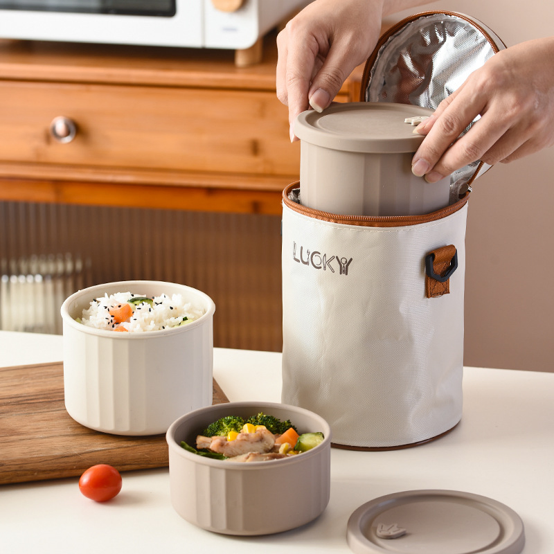 Non Leakage Silicone Lunch Box Food Container